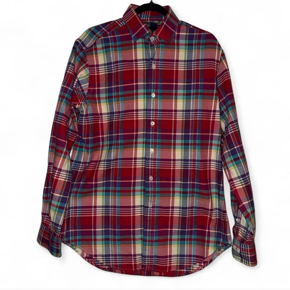 Ralph Lauren Other - Polo Ralph Lauren red multicolor plaid flannel dress shirt